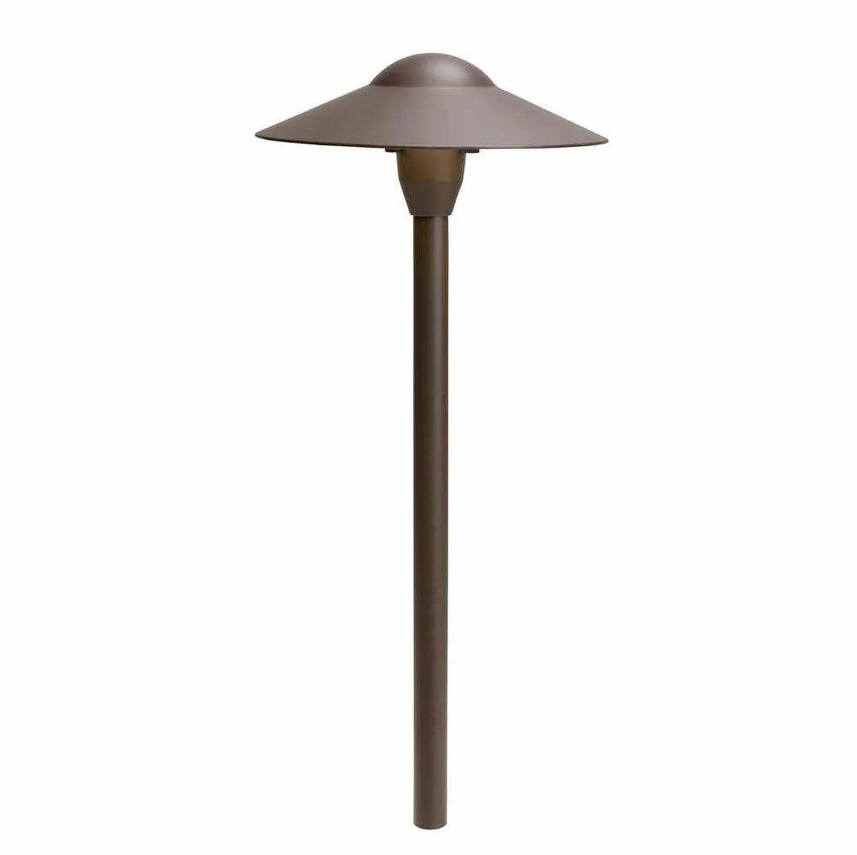 12V 8" Dome Landscape Path Light Textured Architectural Bronze Pack of 6.