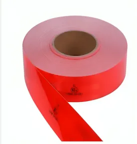 150cm High Safety Warning truck reflective material car stickers super red reflective tape car Accessories