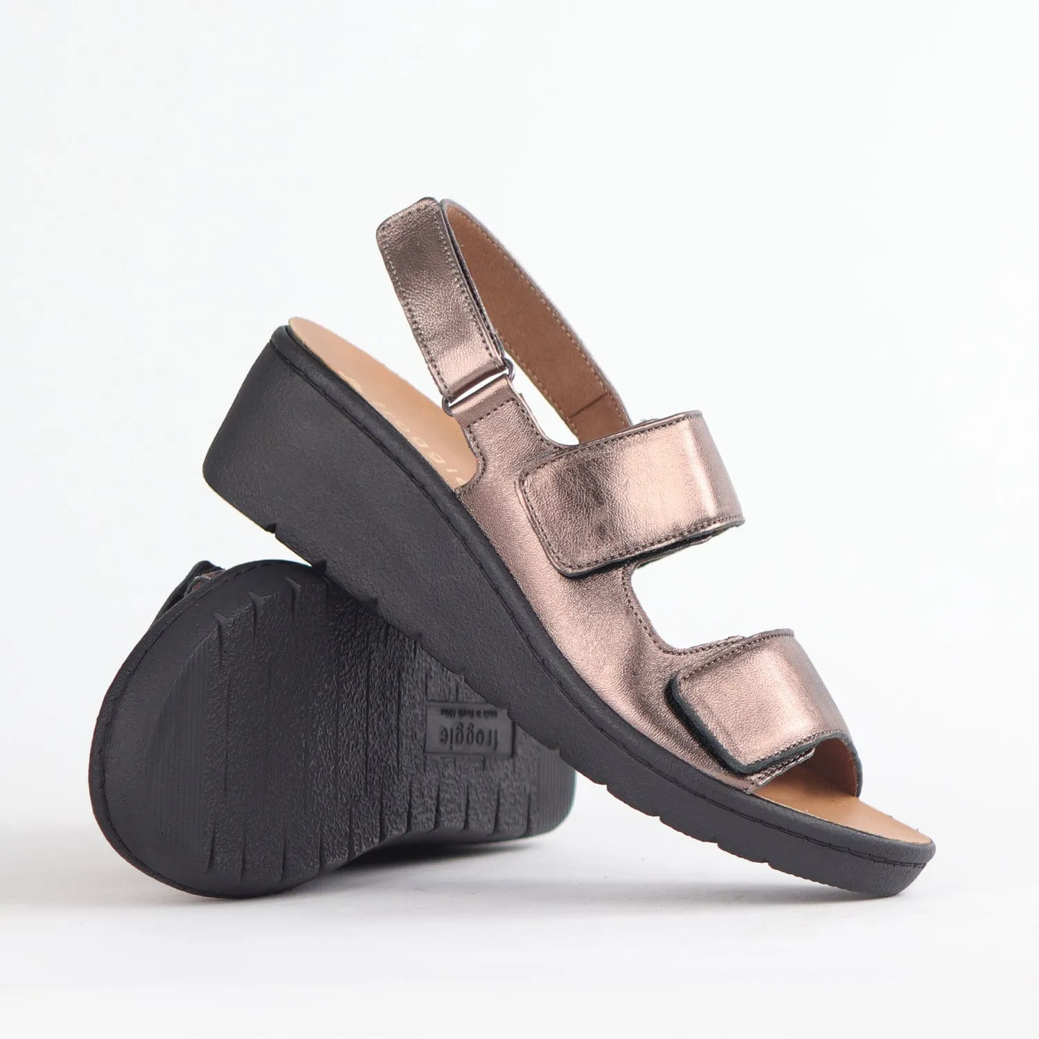 2-Strap Sandal with Removable Footbed - 12533