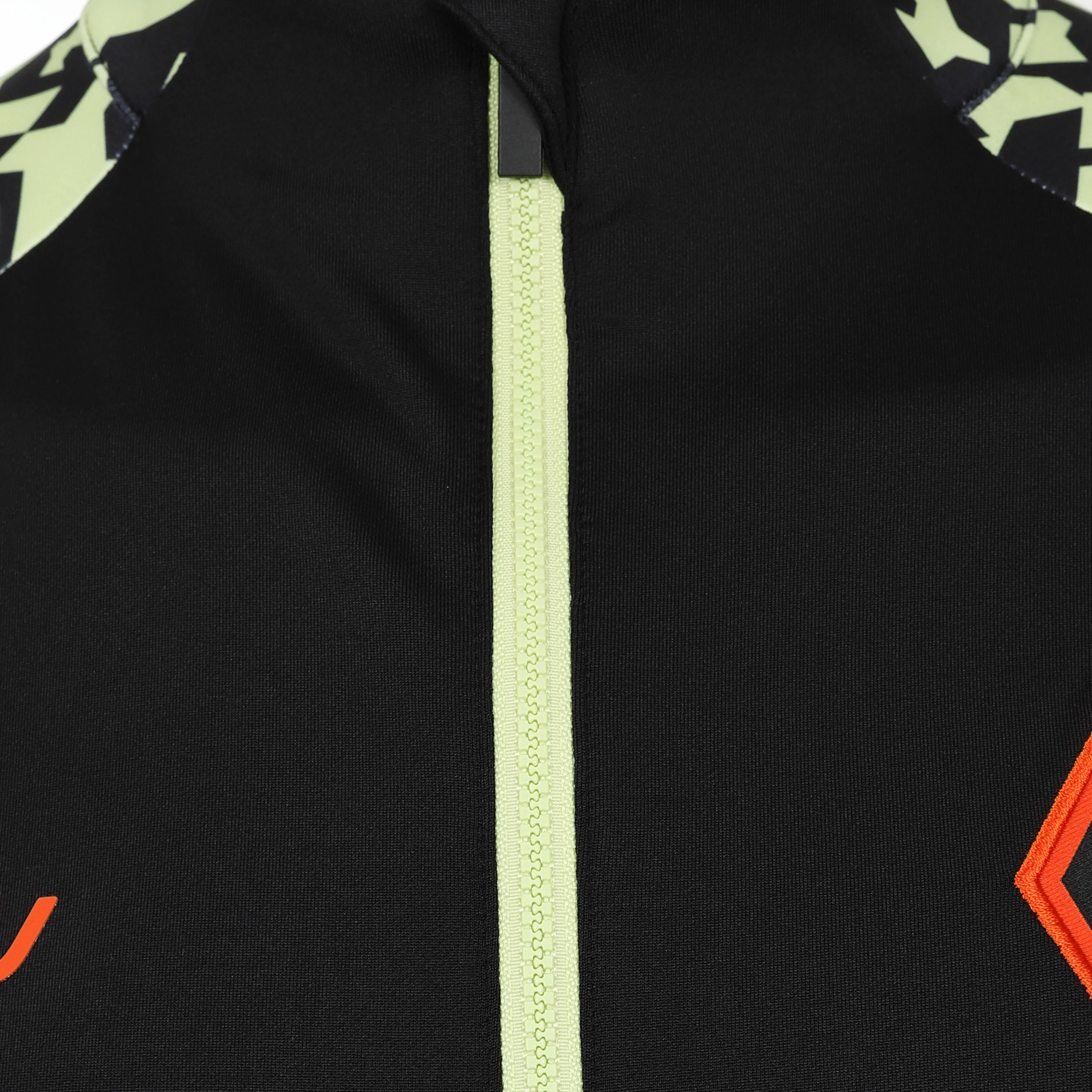 2024-25 Pre Match 1/4 Zip - Black/Lime