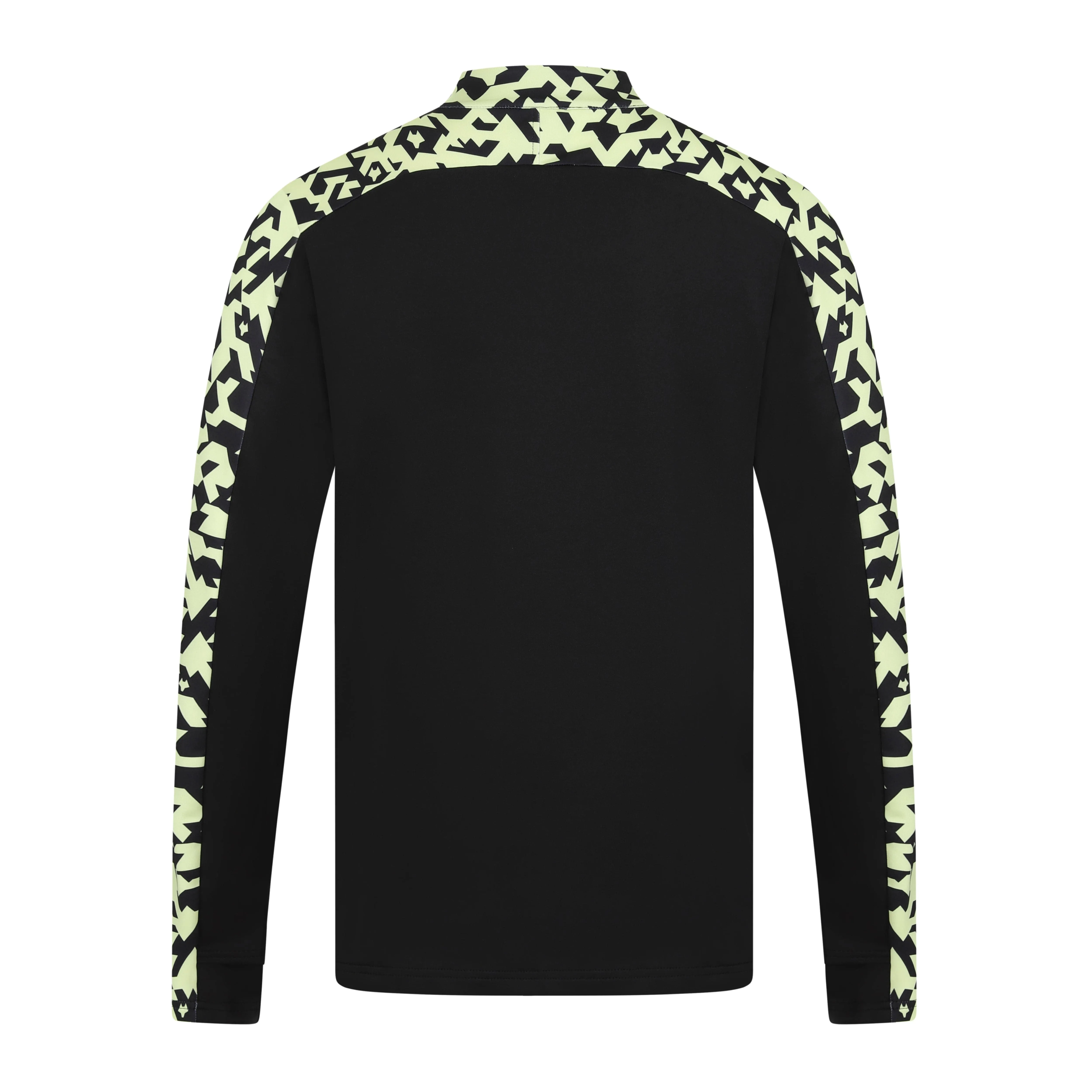 2024-25 Pre Match 1/4 Zip - Black/Lime