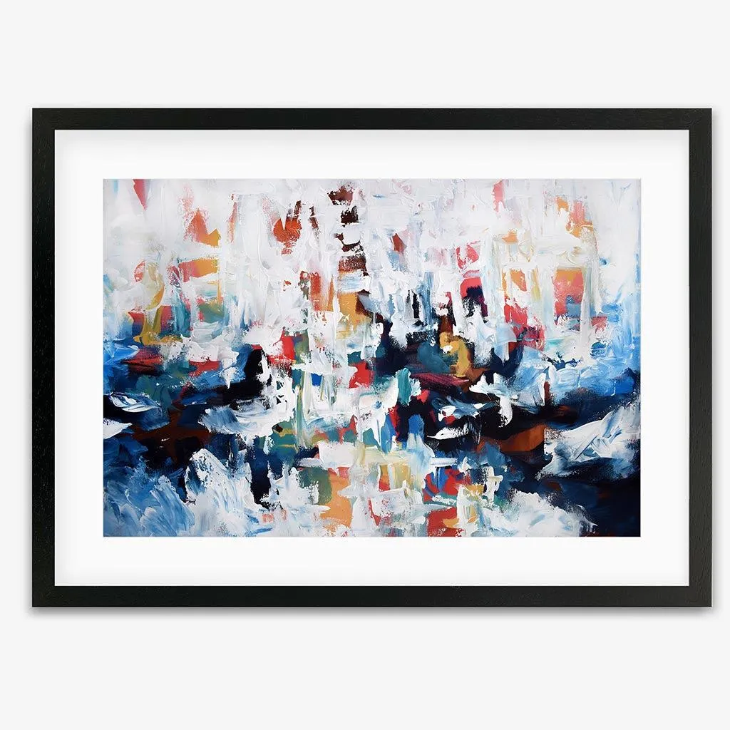 Abstract 194 Framed Art