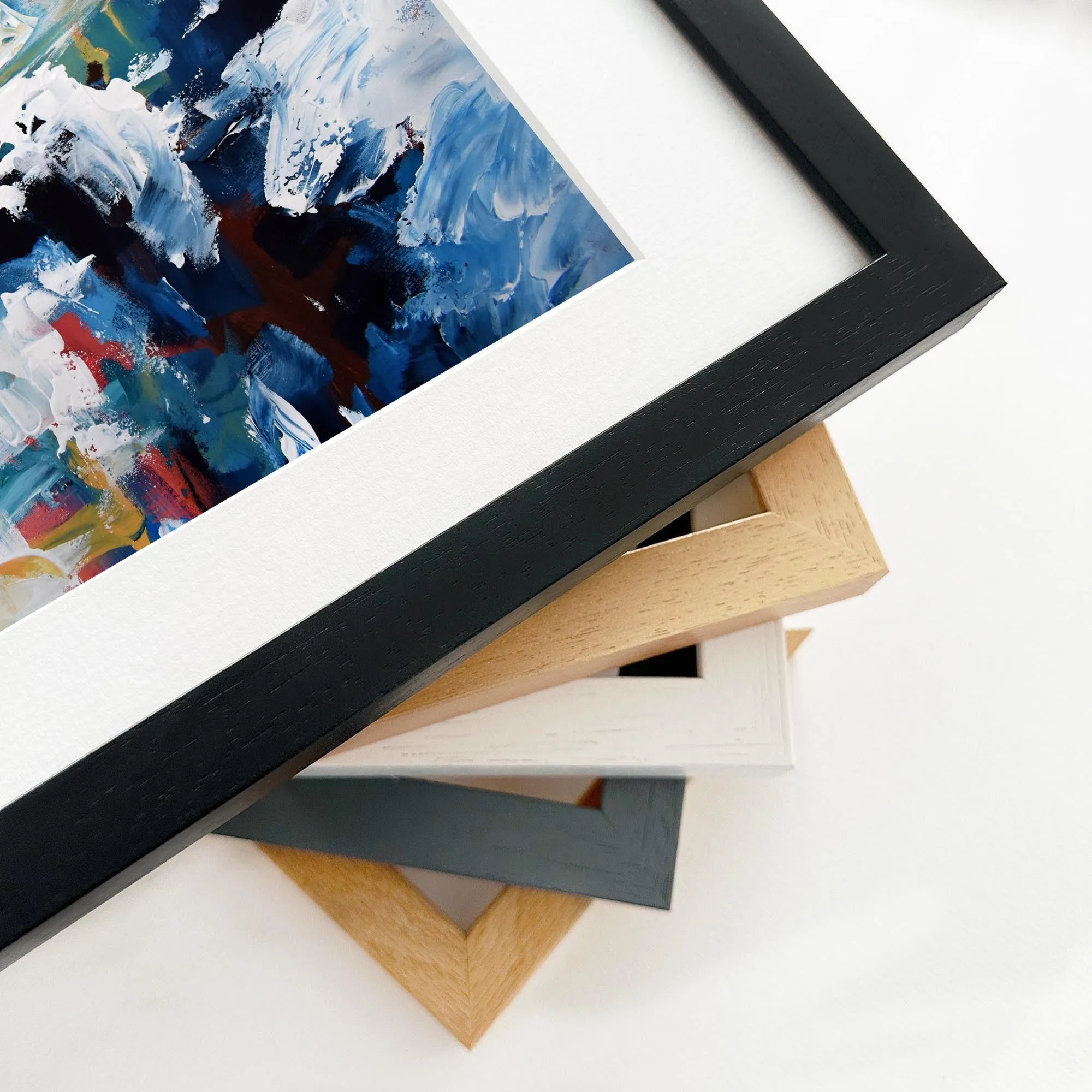 Abstract 194 Framed Art