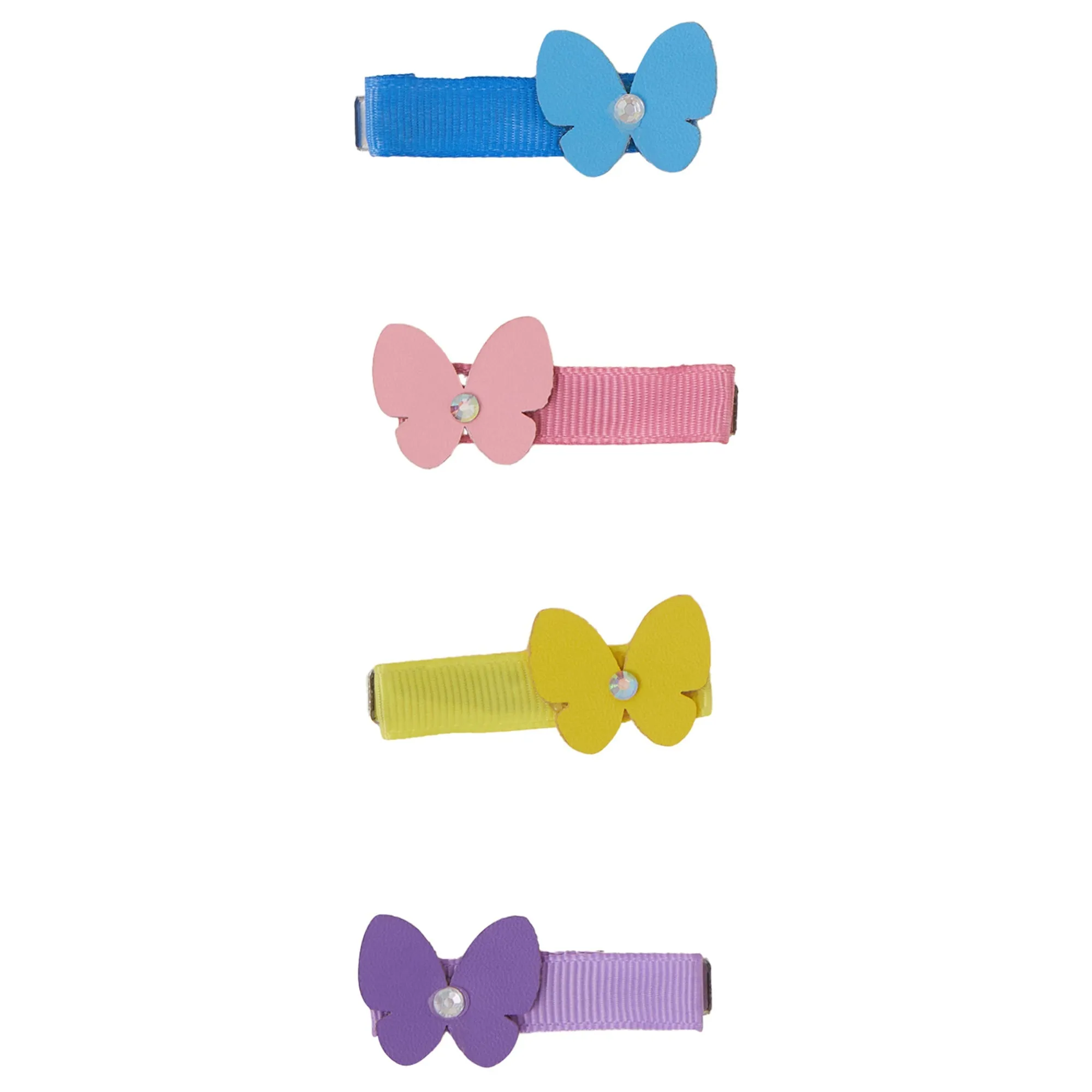 Accessorize London Butterfiy Salon Clips Set Of 4