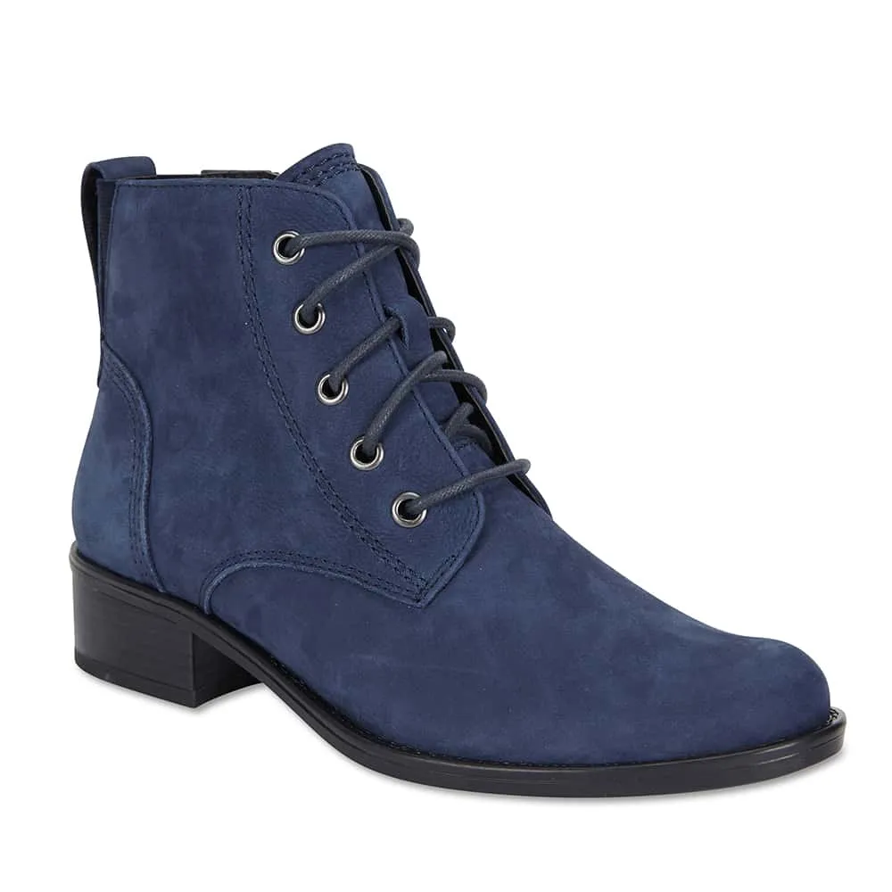 Adrian Boot in Navy Nubuck