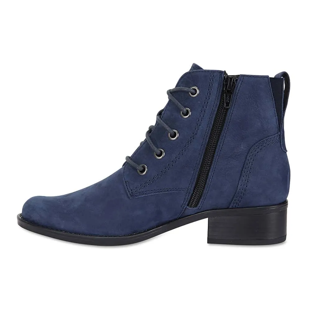 Adrian Boot in Navy Nubuck