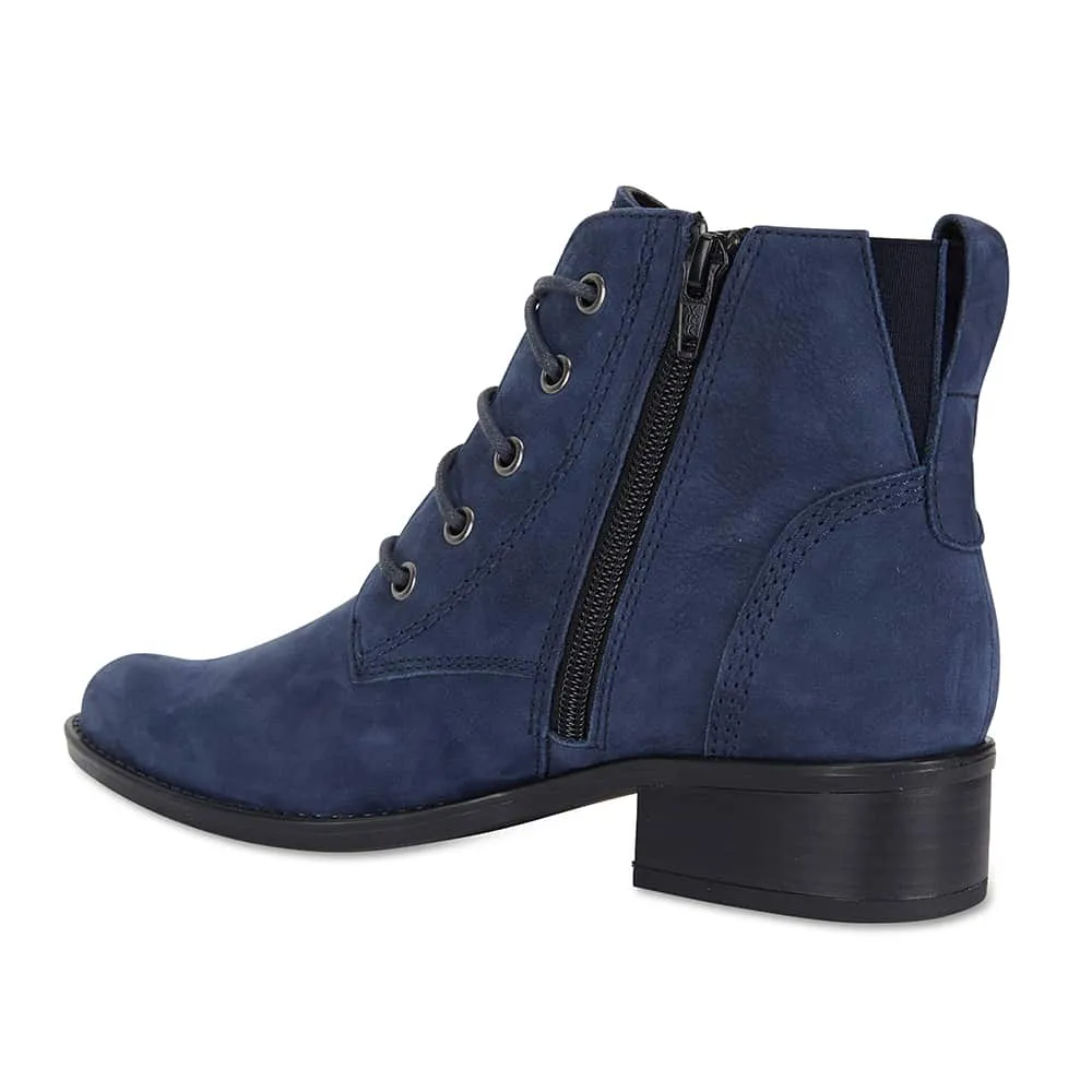 Adrian Boot in Navy Nubuck