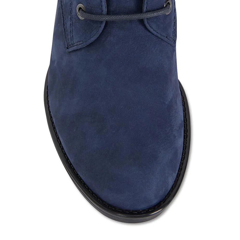 Adrian Boot in Navy Nubuck