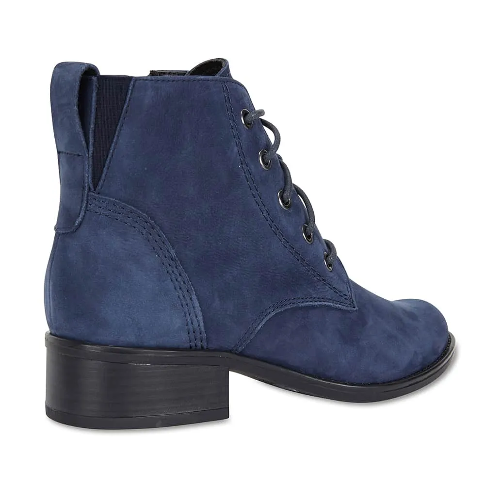 Adrian Boot in Navy Nubuck