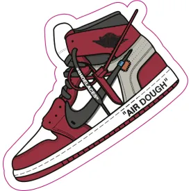 Air Dough Sticker - Red