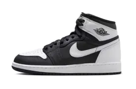 Air Jordan 1 Retro High OG GS (Black/White-White)