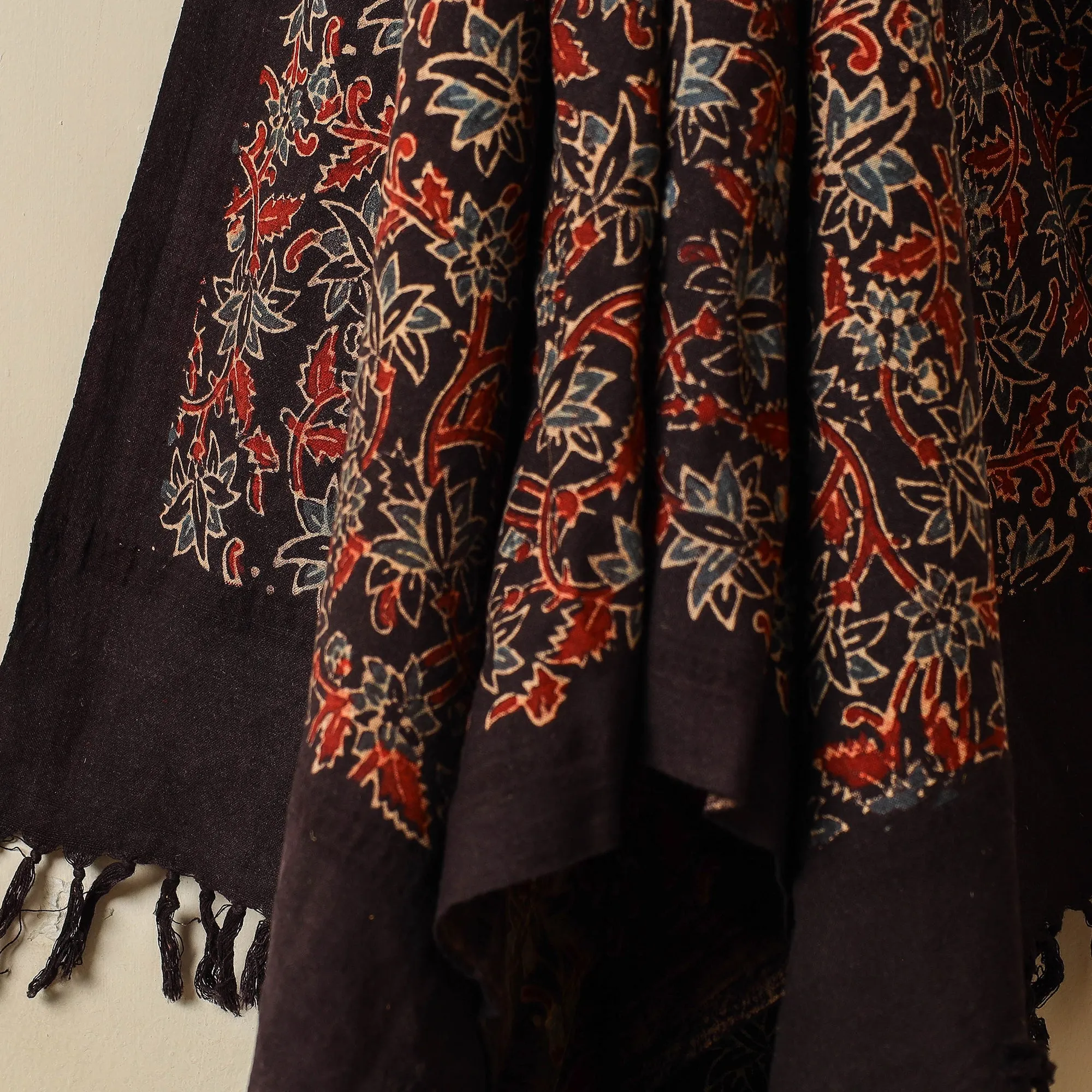 Ajrakh Block Printed Handloom Cotton Towel