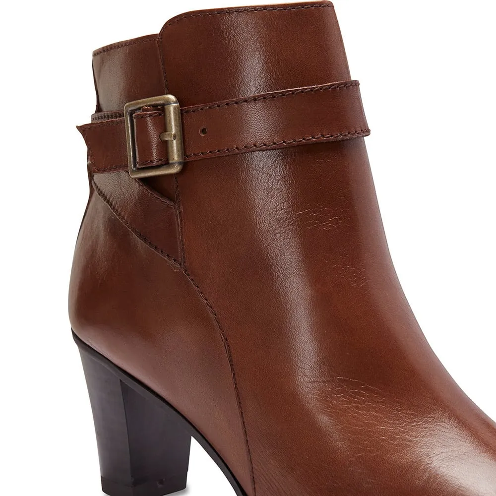 Alaska Boot in Cognac Leather