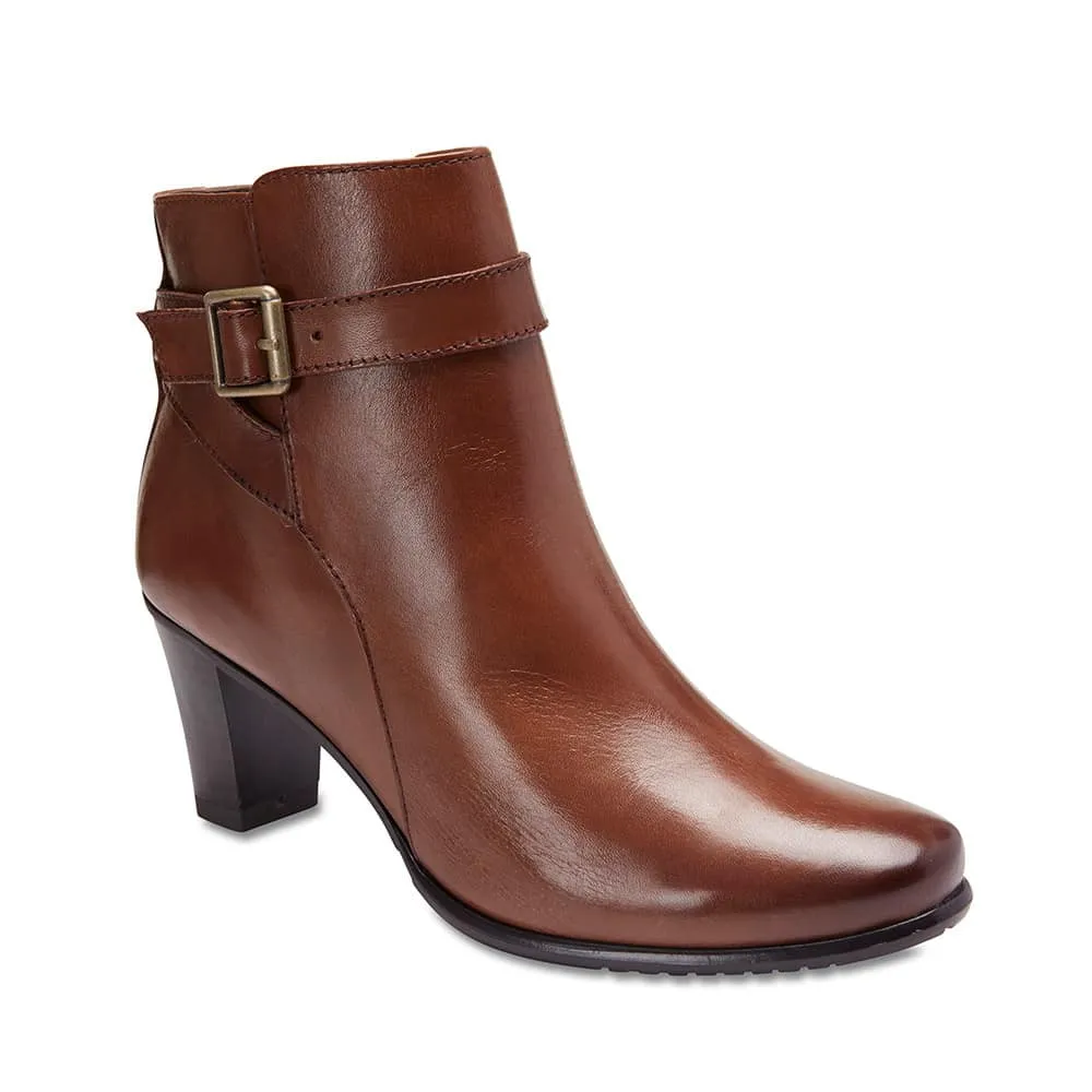 Alaska Boot in Cognac Leather