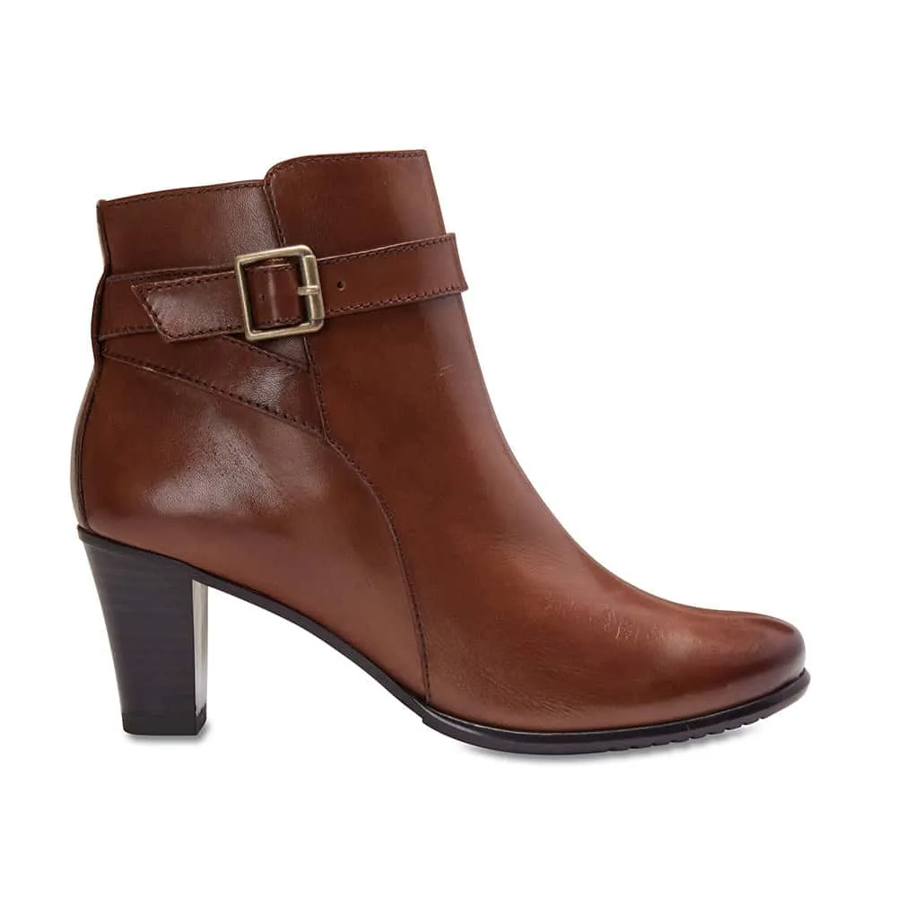 Alaska Boot in Cognac Leather