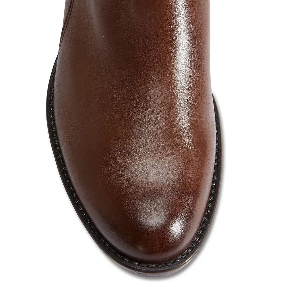 Albany Boot in Brown Leather