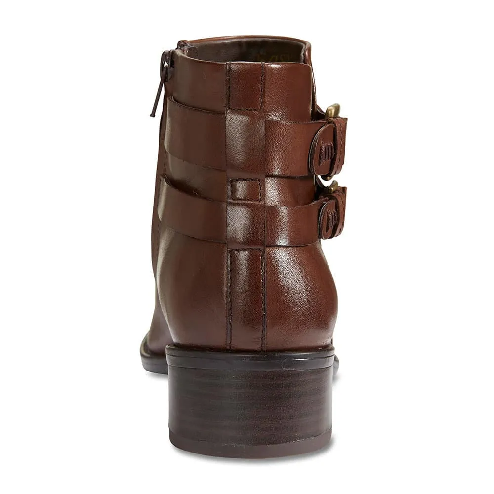 Albany Boot in Brown Leather