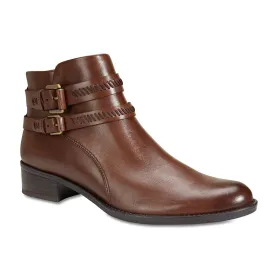 Albany Boot in Brown Leather