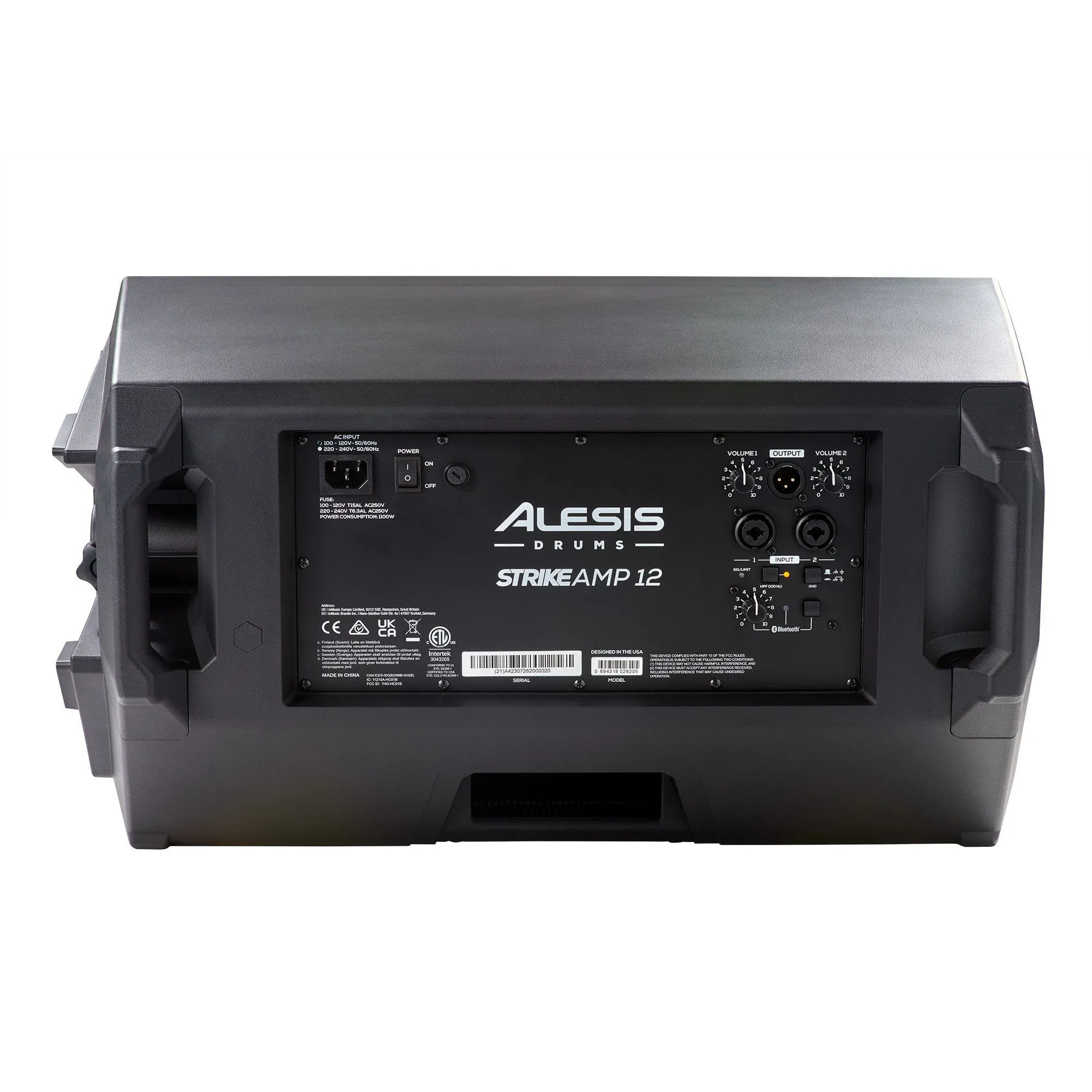 Alesis STRIKEAMP12MKII 2500-Watt Electronic Drum Amplifier with Bluetooth