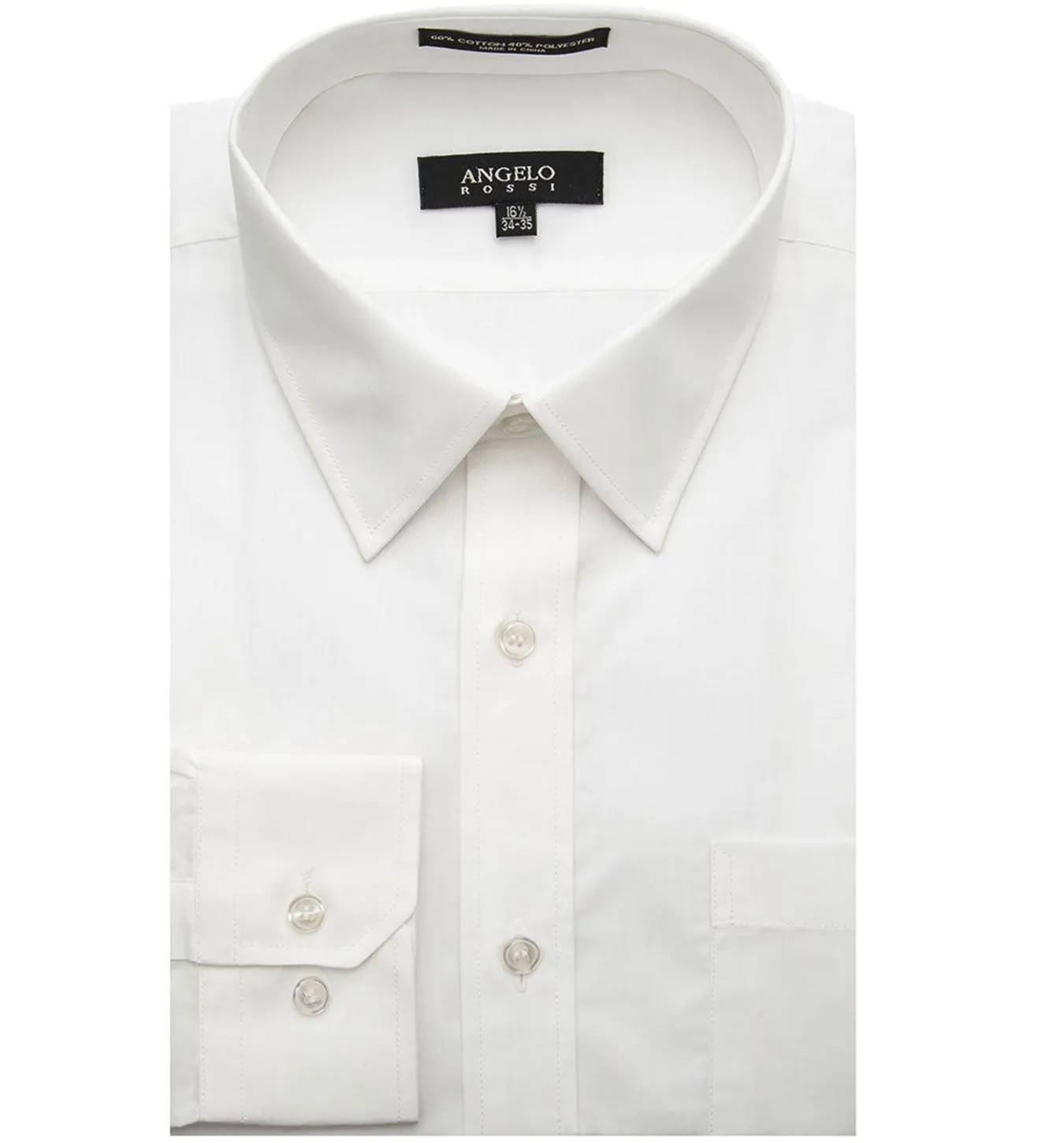 Angelo Rossi Modern Fit Dress Shirt - Off White