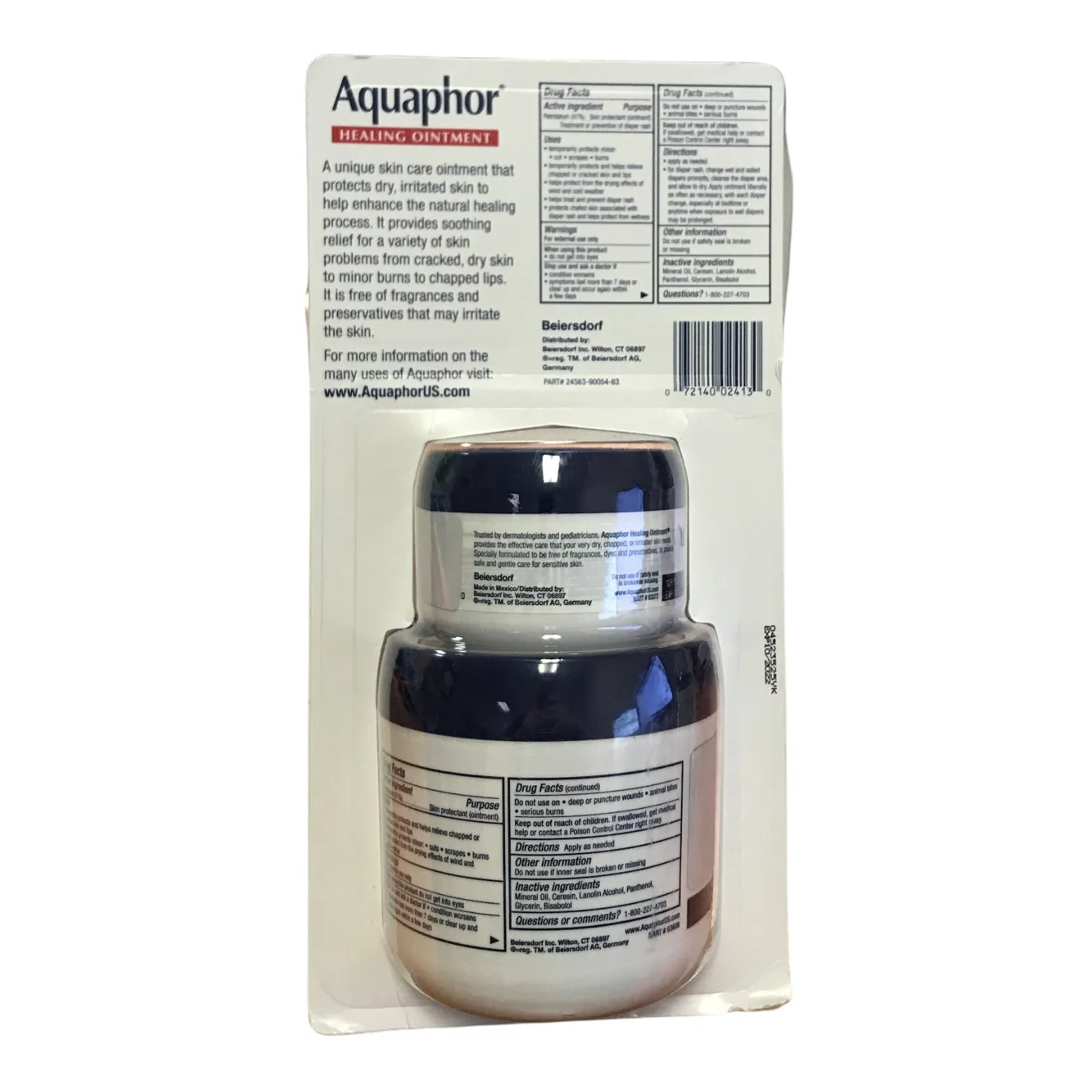 Aquaphor Advanced Therapy Healing Ointment 14 Ounce   3.5 Ounce