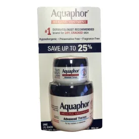 Aquaphor Advanced Therapy Healing Ointment 14 Ounce   3.5 Ounce