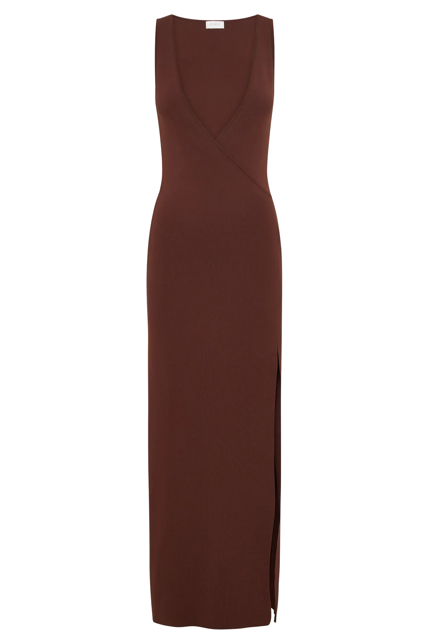 Araminta Knit Maxi Dress - Dark Chocolate