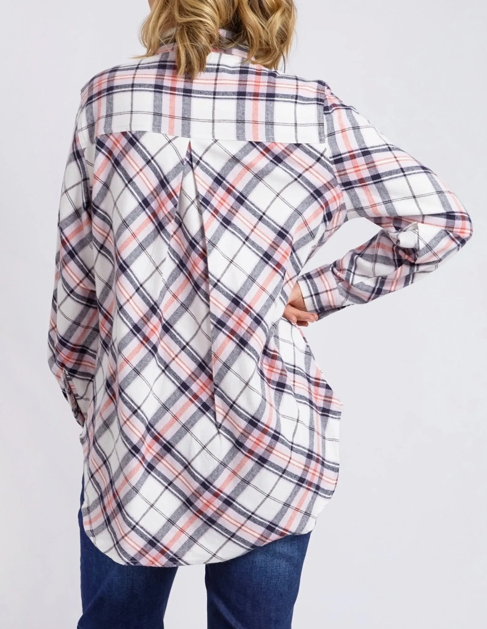 Aster Shirt Pink & White Check