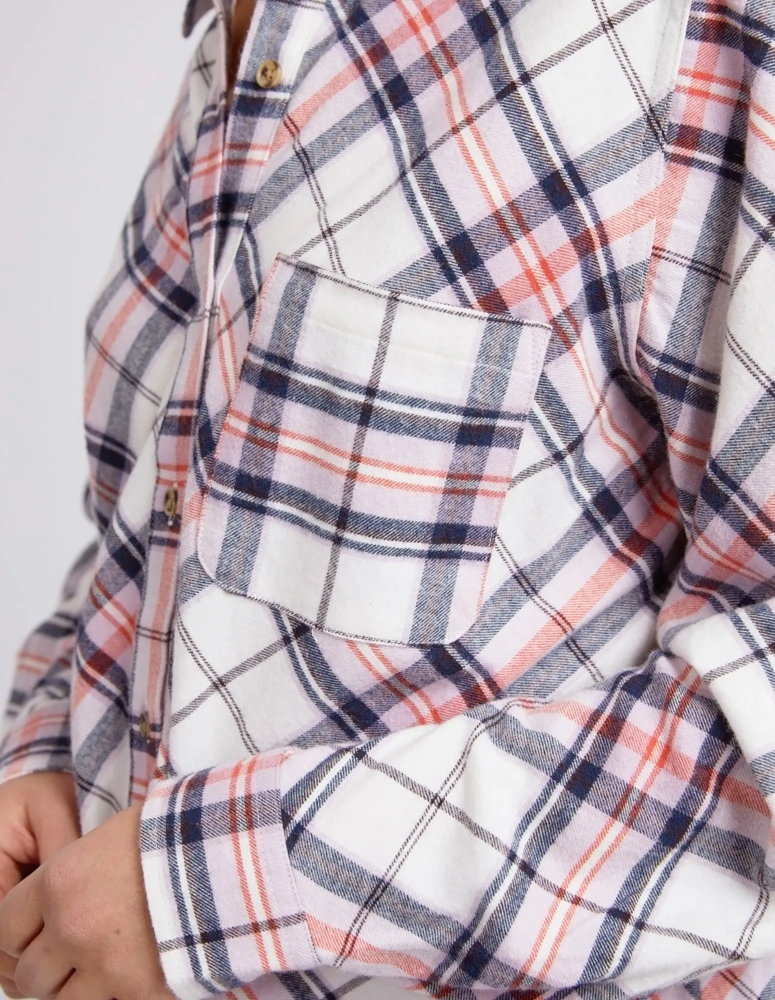 Aster Shirt Pink & White Check