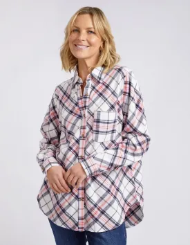 Aster Shirt Pink & White Check