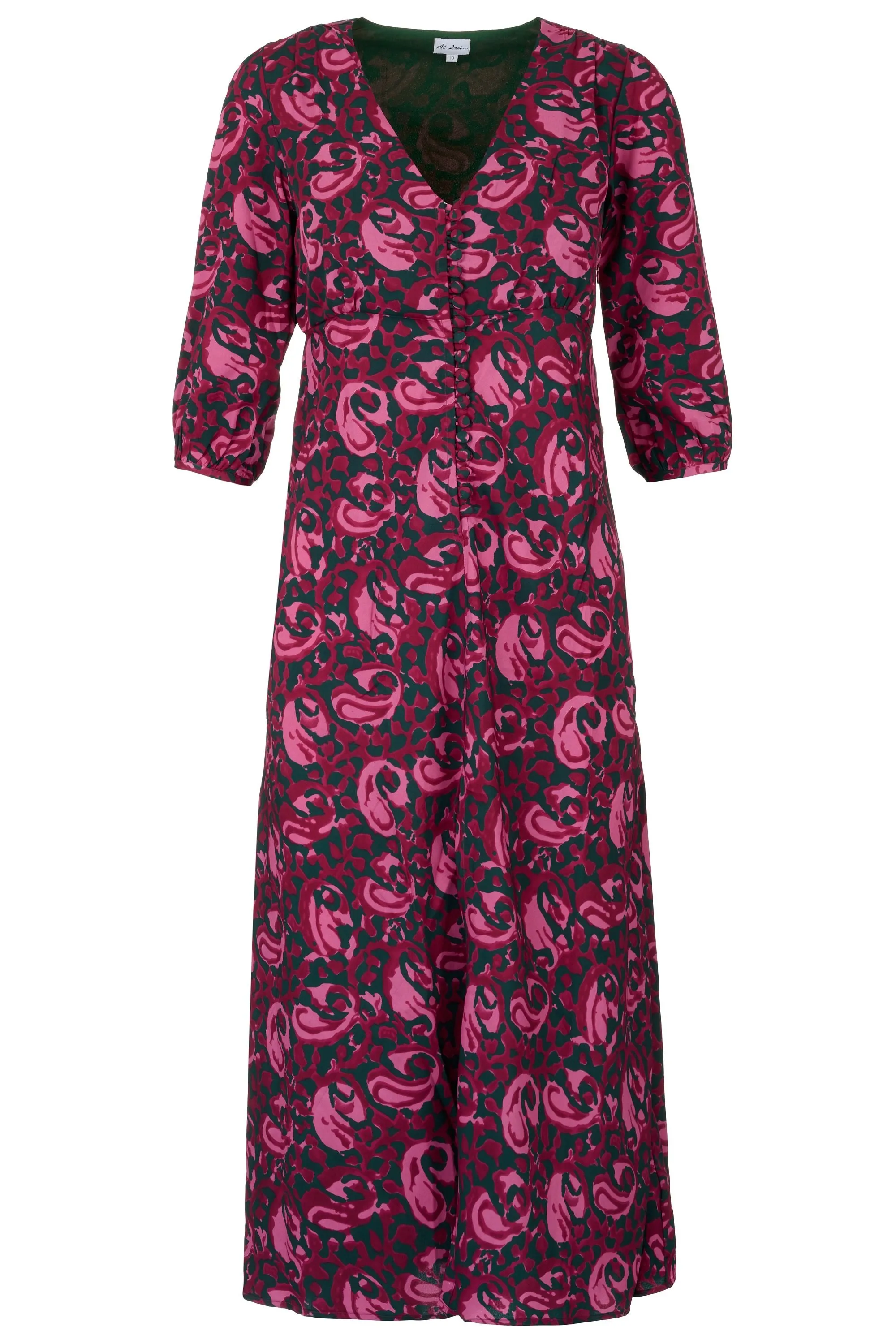 Belgravia Midi Dress in Candy Floss Swirl