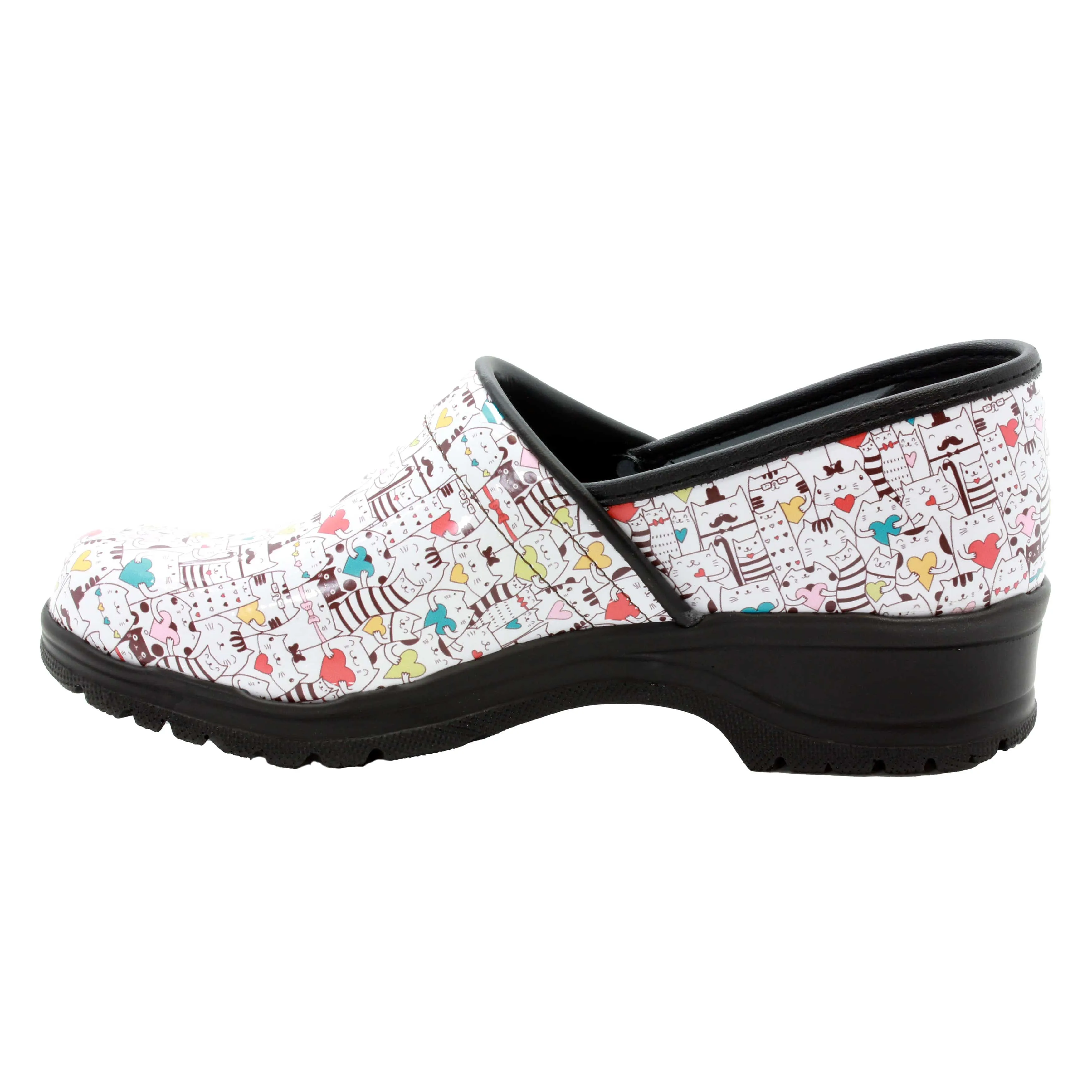 BJORK Flex Pro Catlove Closed Back Leather Clogs - CLOSEOUT