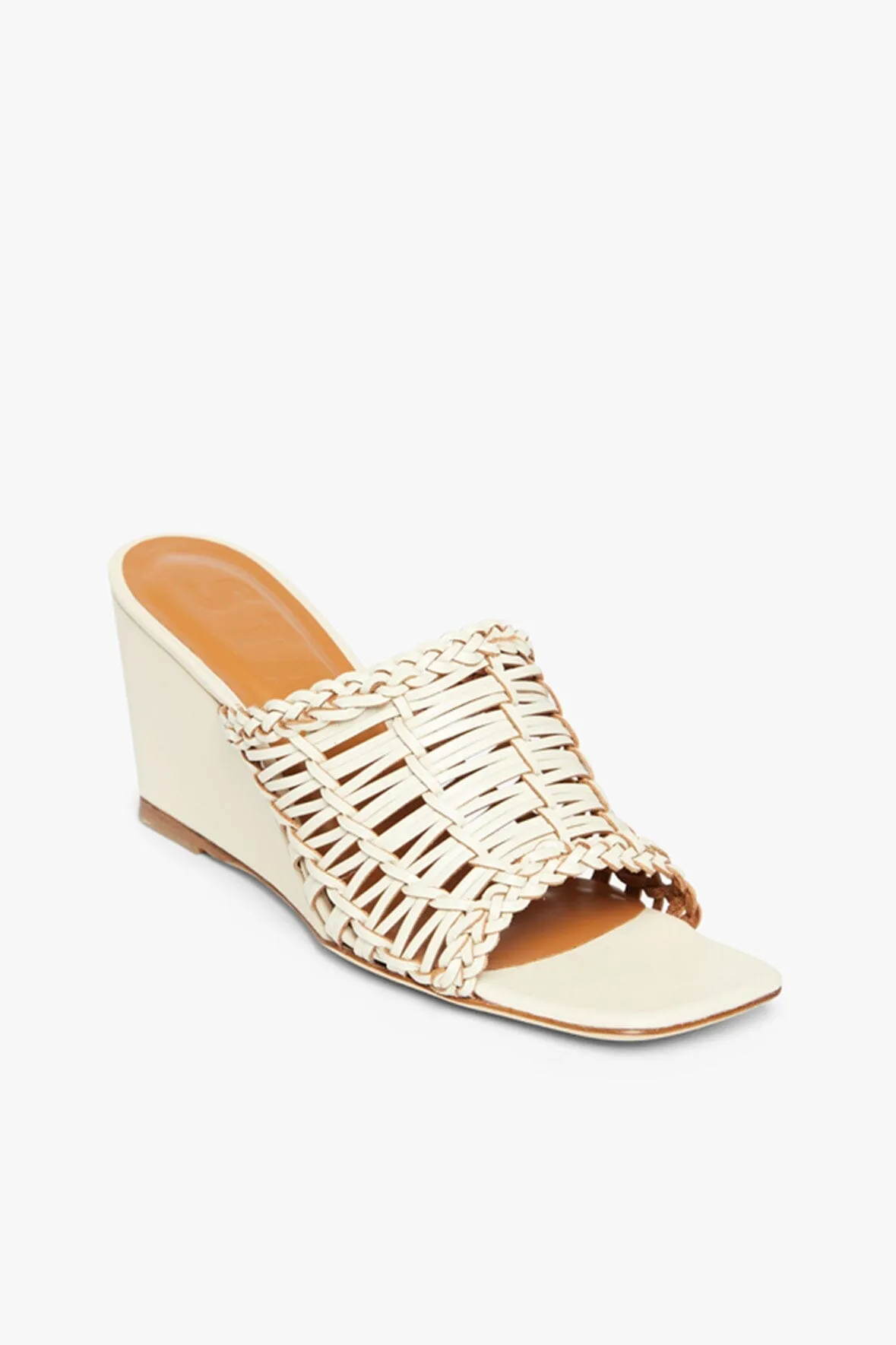 BLAIR WOVEN WEDGE | CREAM