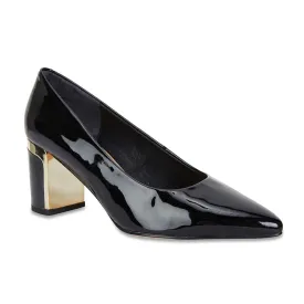 Bonnie Heel in Black Patent