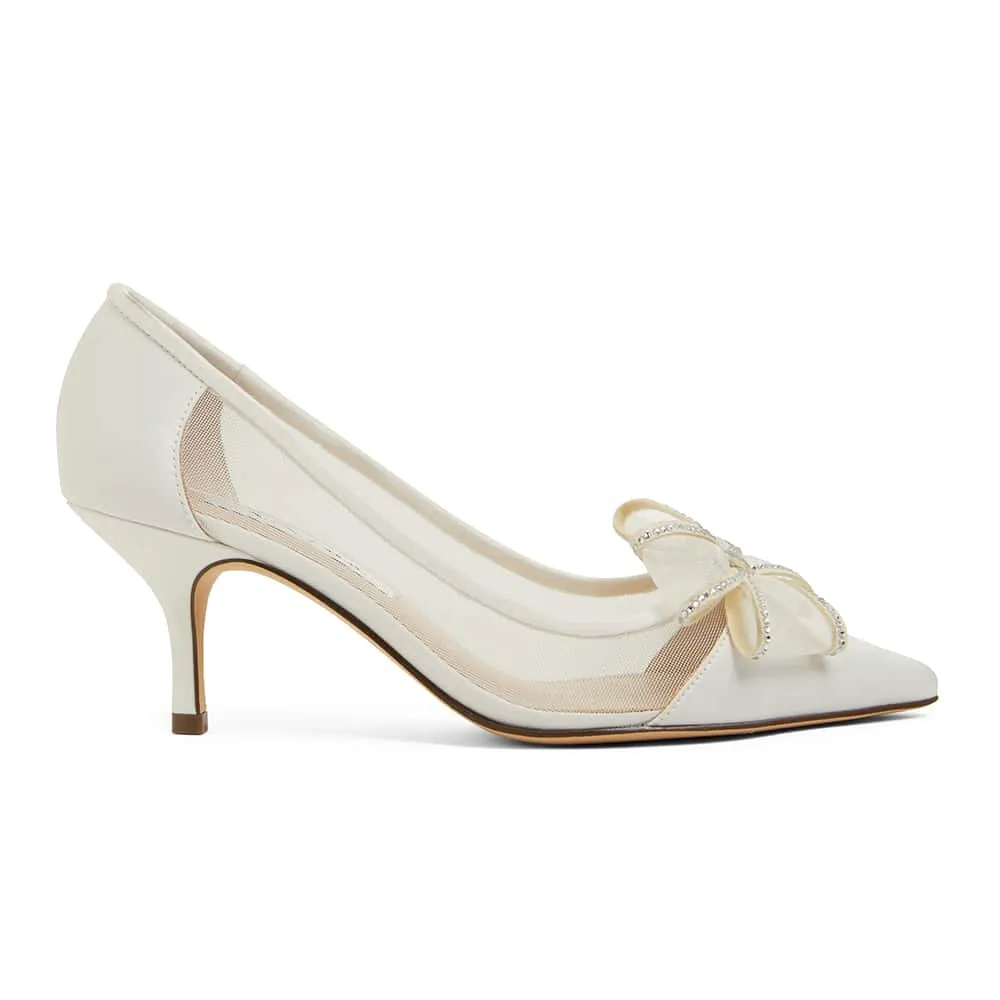 Brite Heel in Ivory