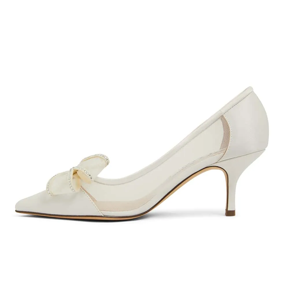 Brite Heel in Ivory