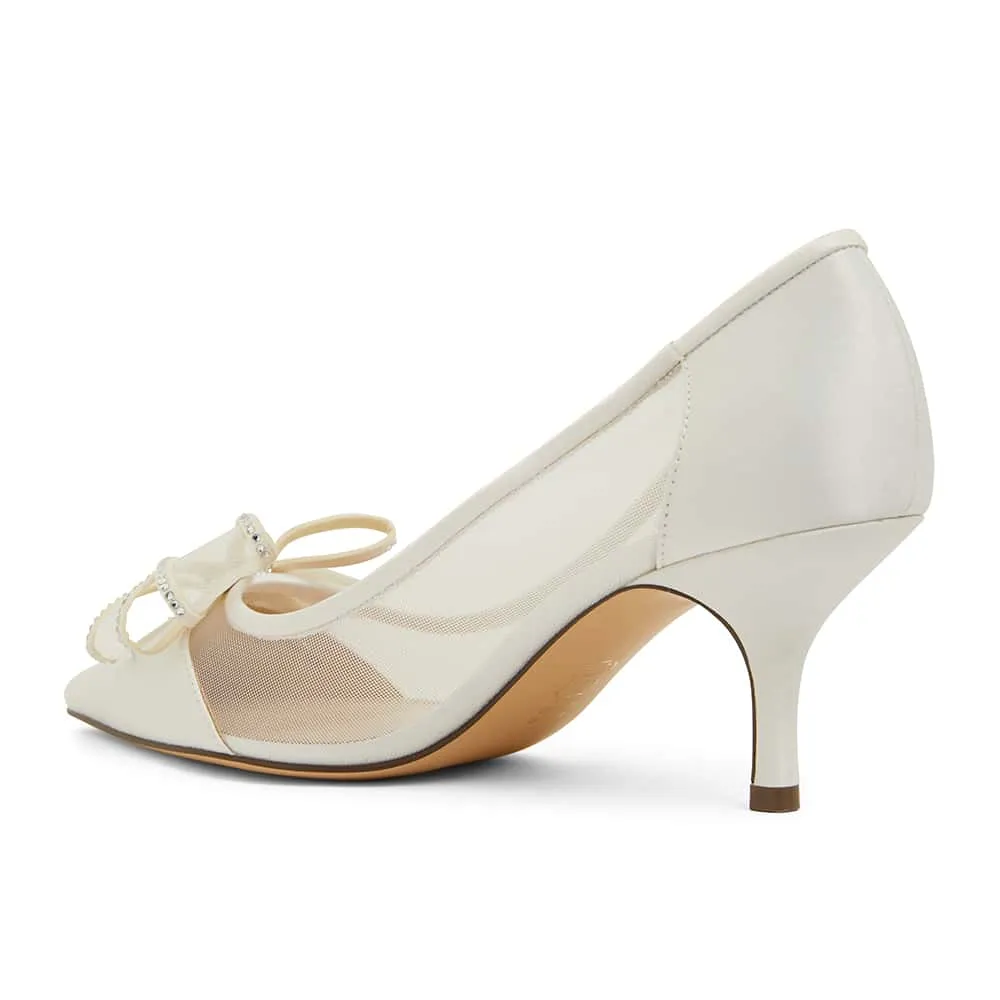 Brite Heel in Ivory