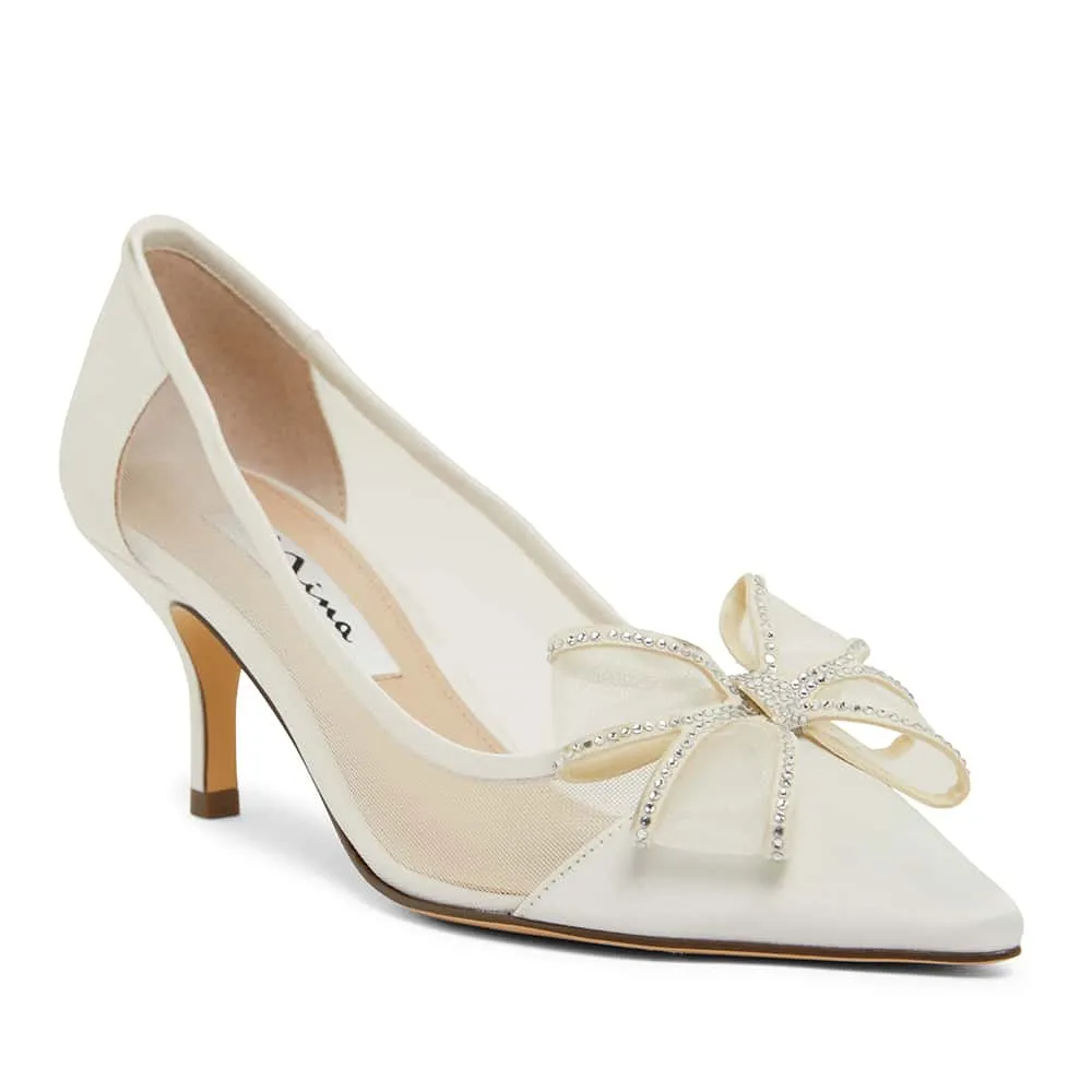 Brite Heel in Ivory