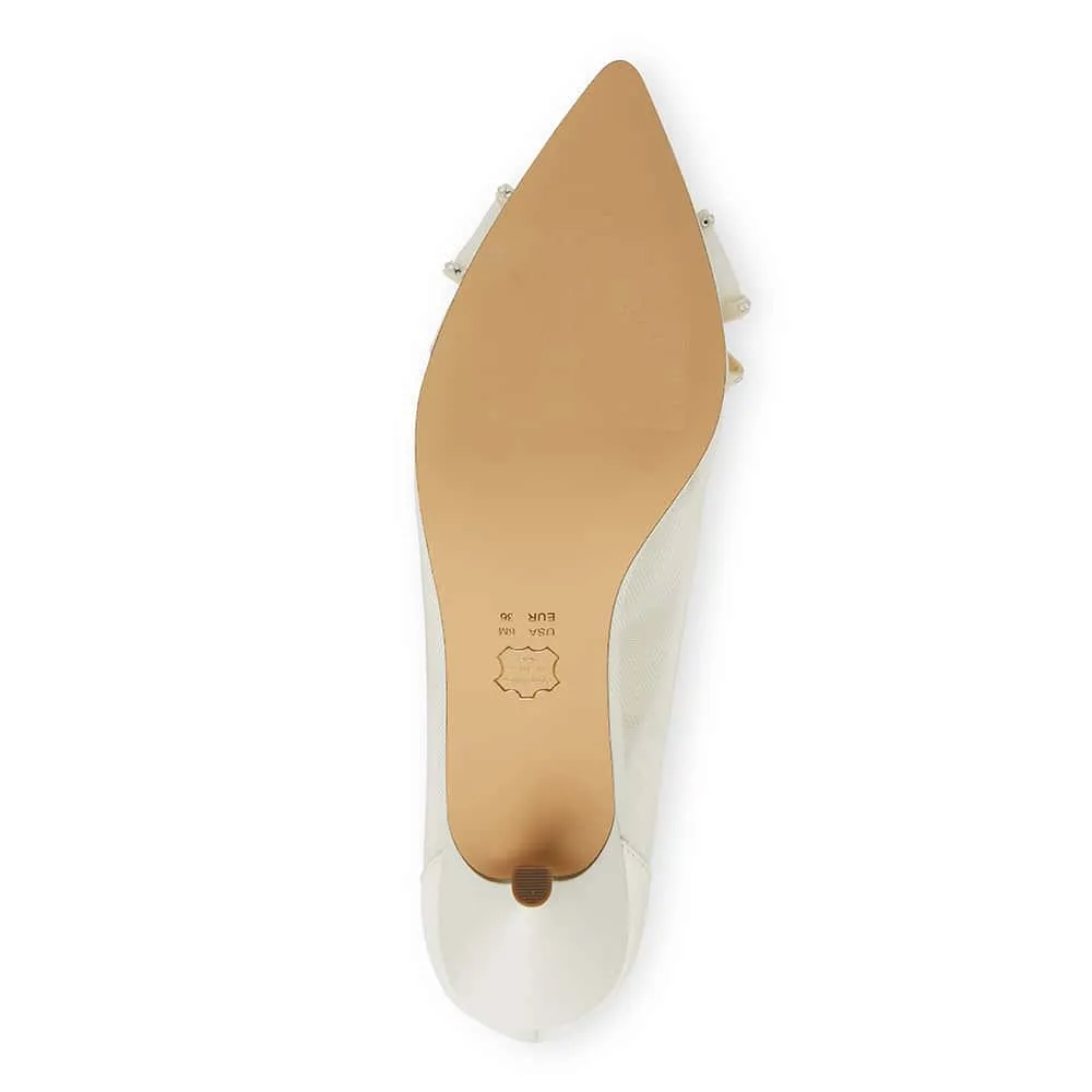 Brite Heel in Ivory