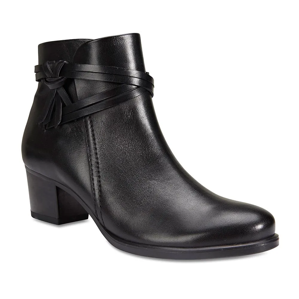 Carlton Boot in Black Leather