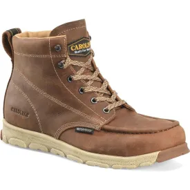 Carolina Men's S-117 Alum Toe Moc Toe WP LW Work Boot - Brown - CA5575