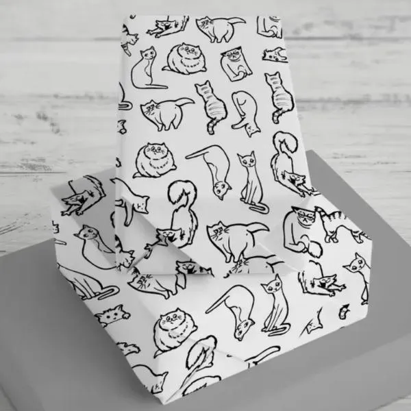 Cats Gift Wrap