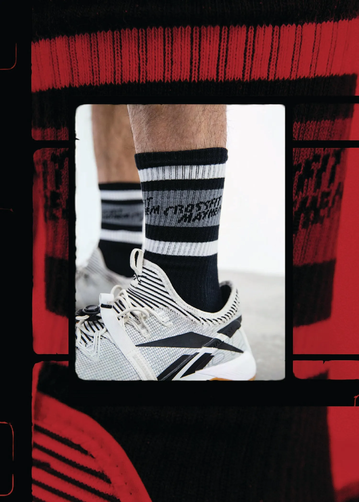 Classic Crew Socks: Black