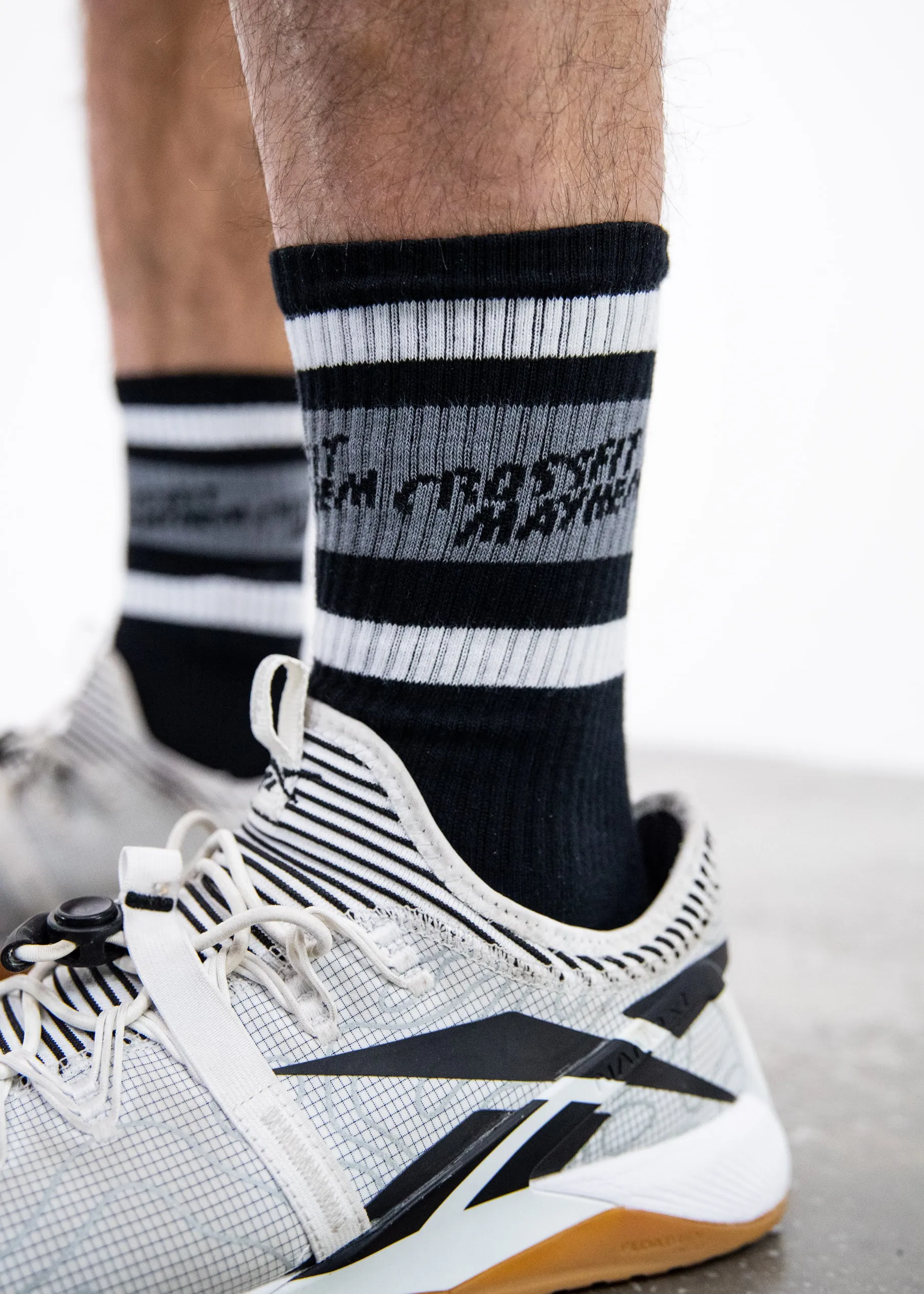 Classic Crew Socks: Black