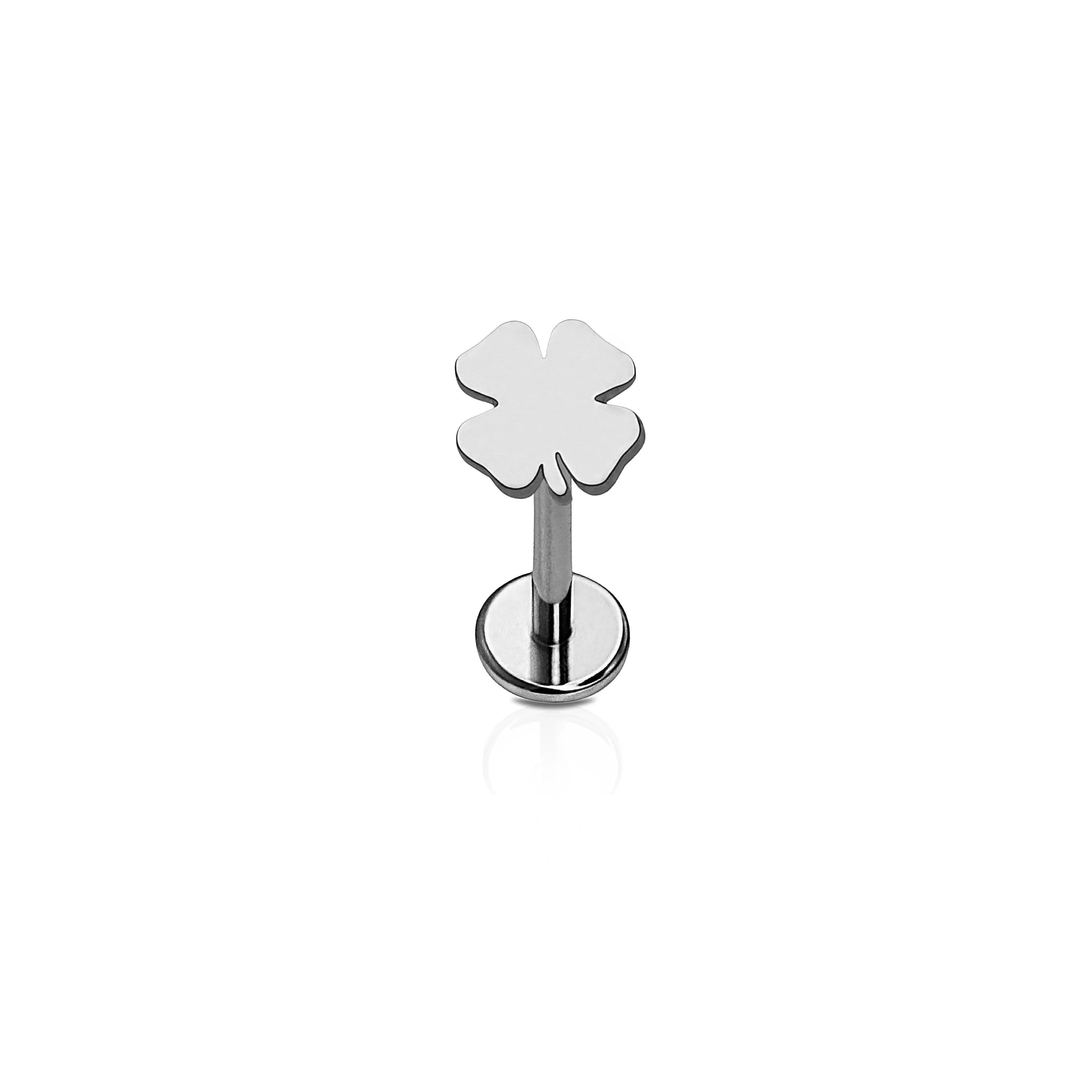 Clover Flat Back Stud