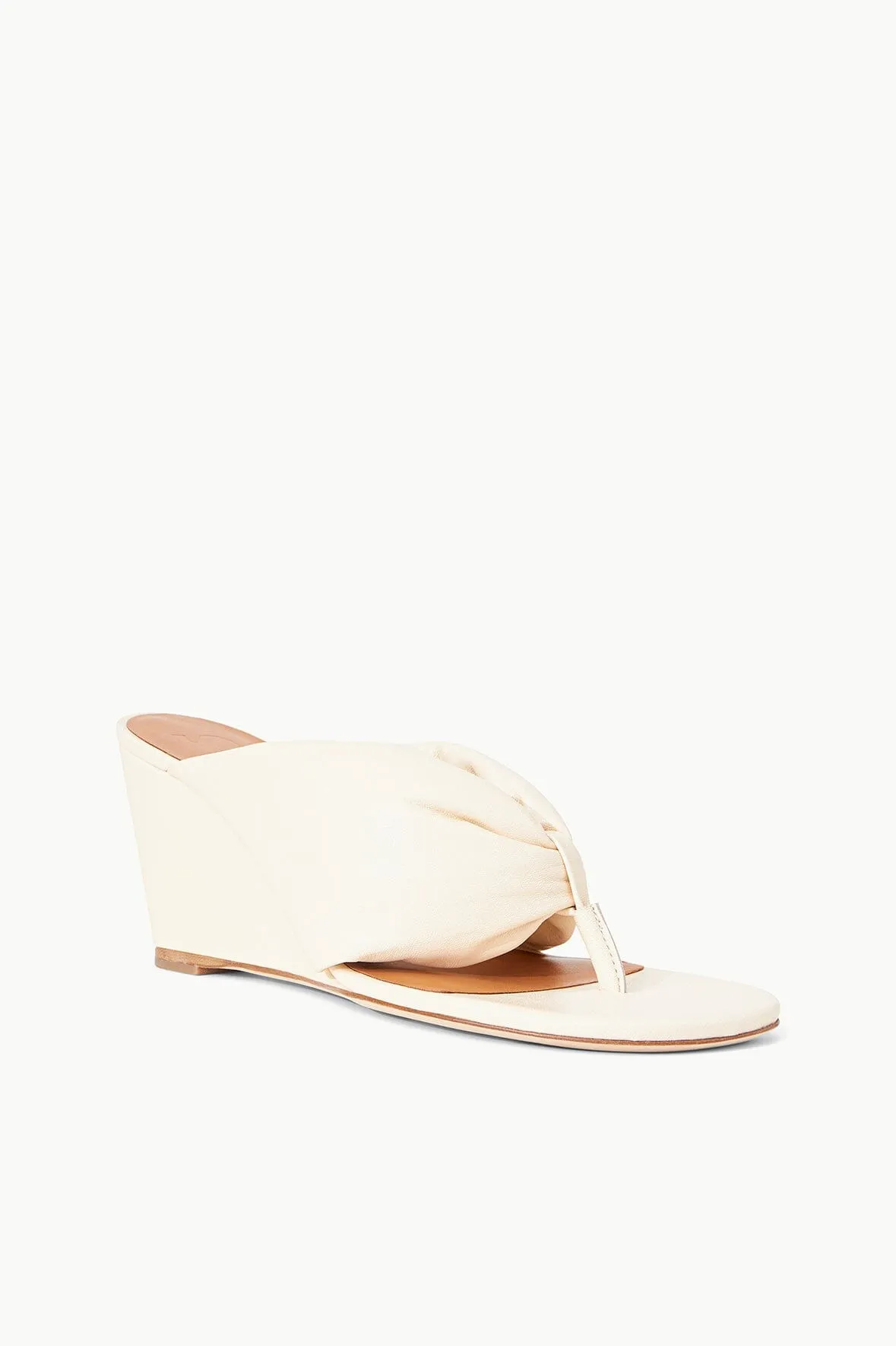 DAHLIA WEDGE | CREAM