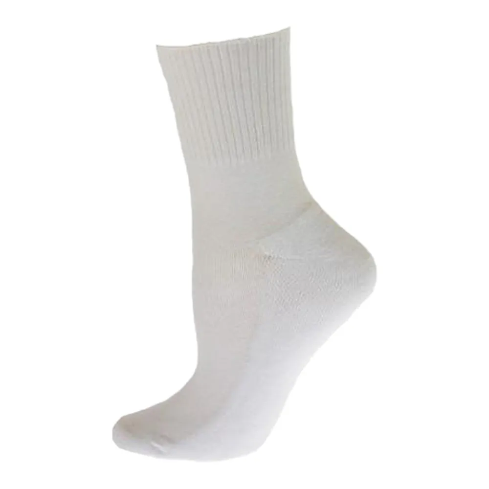 Diabetic/Arthritic Cushioned Cotton Ankle Socks 3 Pack Women Socks