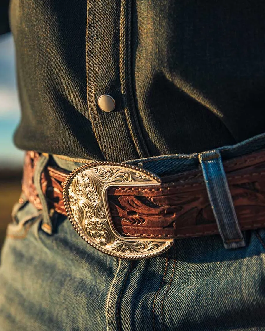 Elevated Classic Oval Belt Buckle