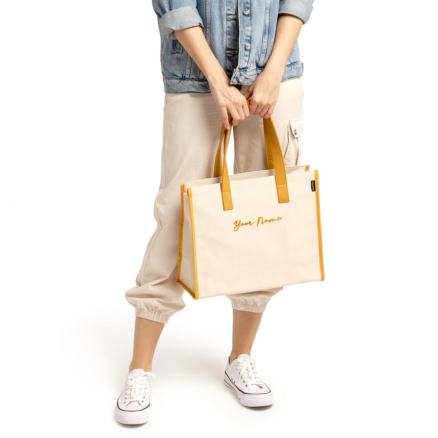 Estela 2 L - Beige/Mustard