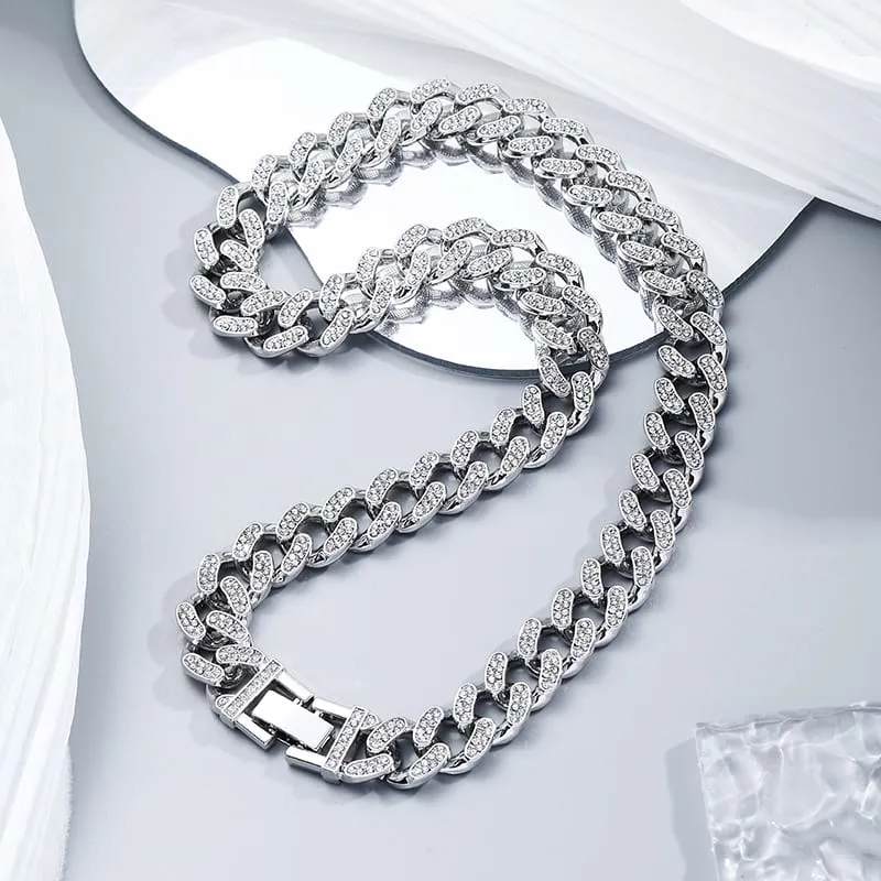 Flat Curb Chain Necklace